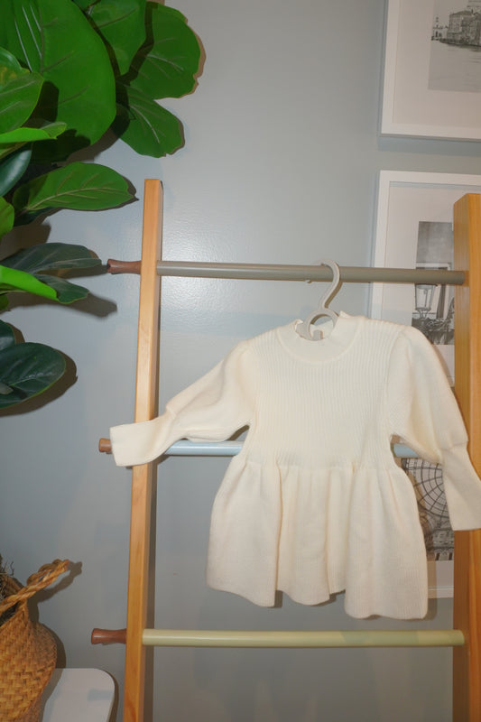 Creme Knit Dress