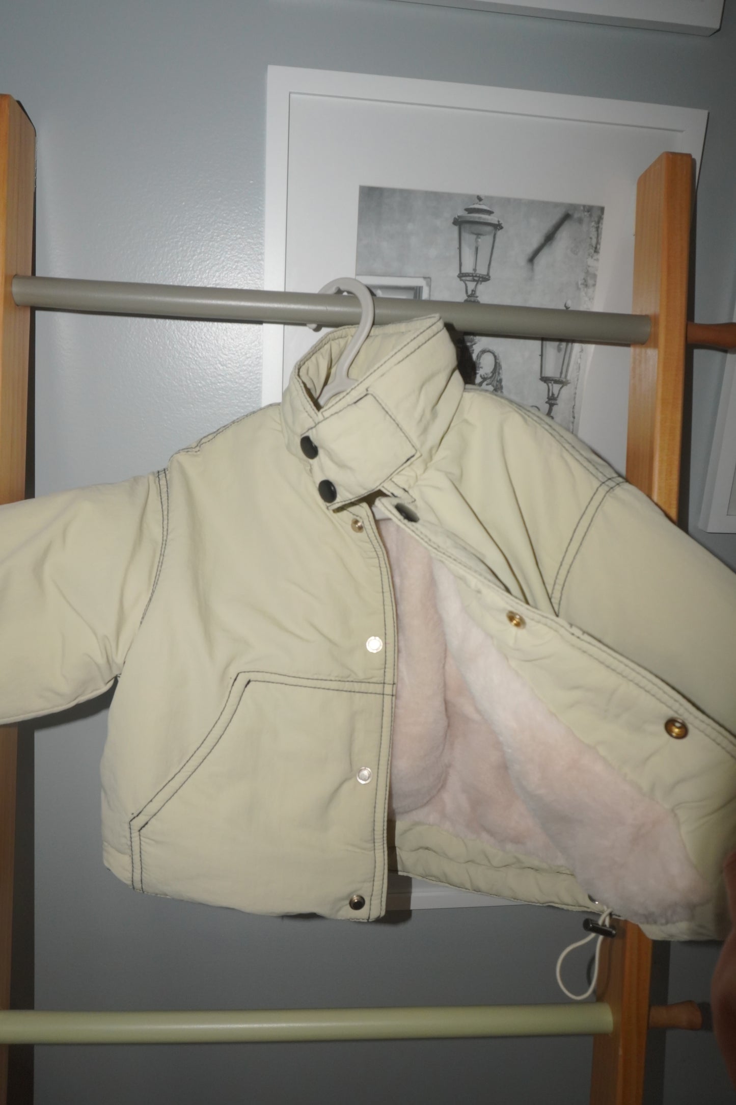Fur Lined Bomber Jacket