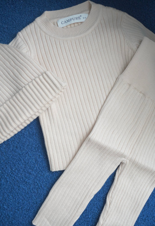 CozyRib 3pc Knit Lounge Set