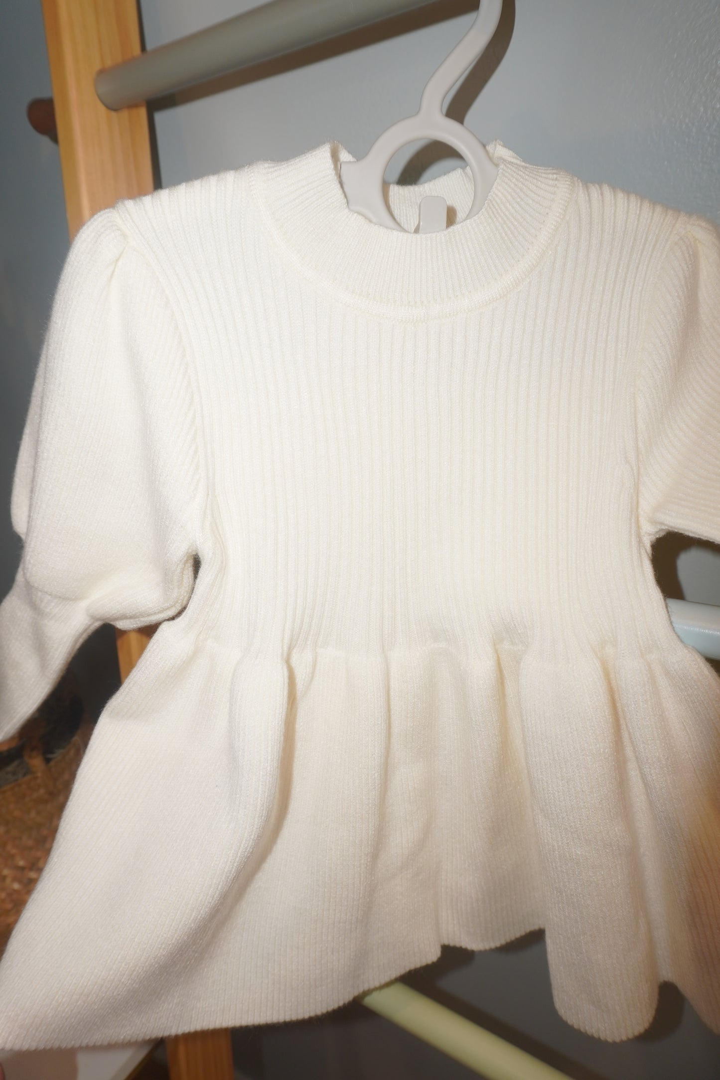 Creme Knit Dress