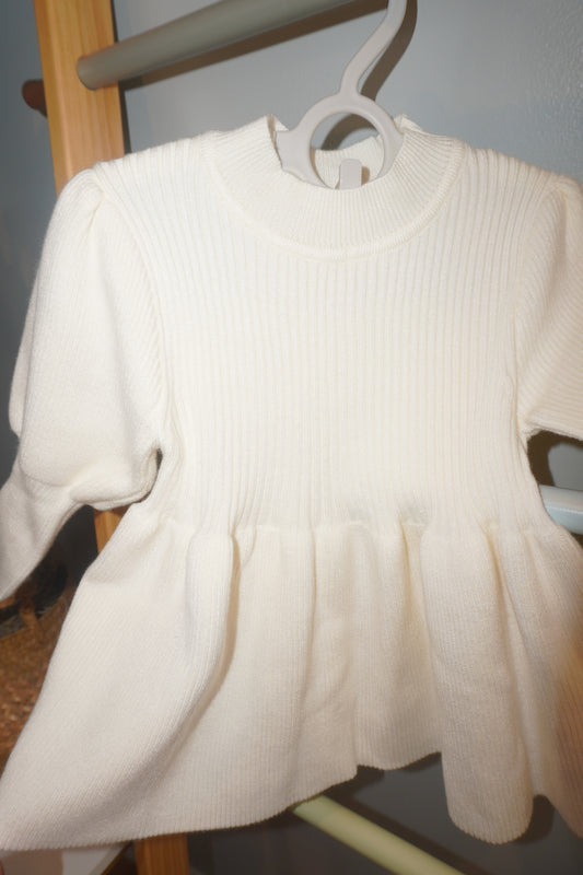 Creme Knit Dress