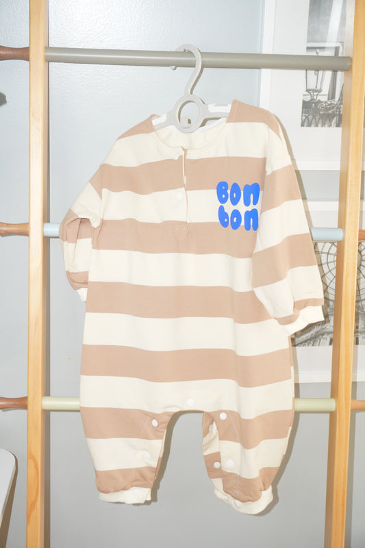 Bon Bon Striped Romper
