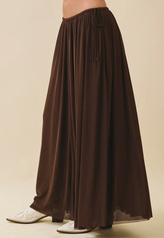 Flowy long skirt