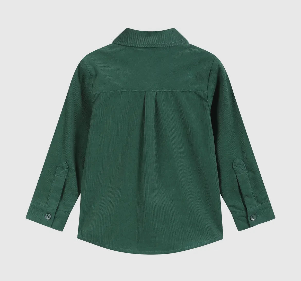 Santa Corduroy Button Shirt